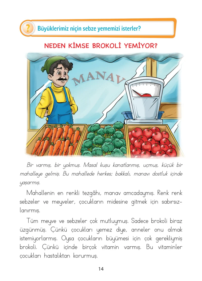 1. Sınıf Türkçe Ders Kitabı Cevapları Ada Matbaacılık Yayıncılık Sayfa 14