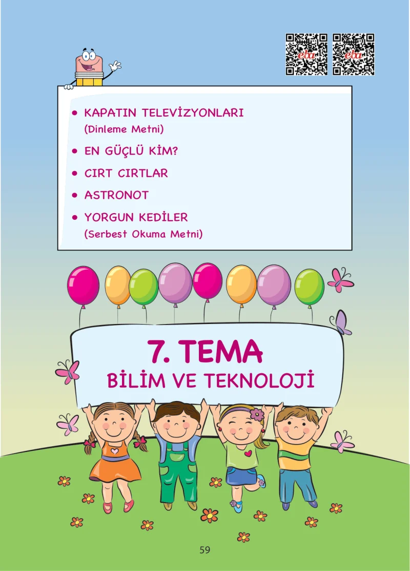 1. Sınıf Türkçe Ders Kitabı Cevapları Ada Matbaacılık Yayıncılık Sayfa 59