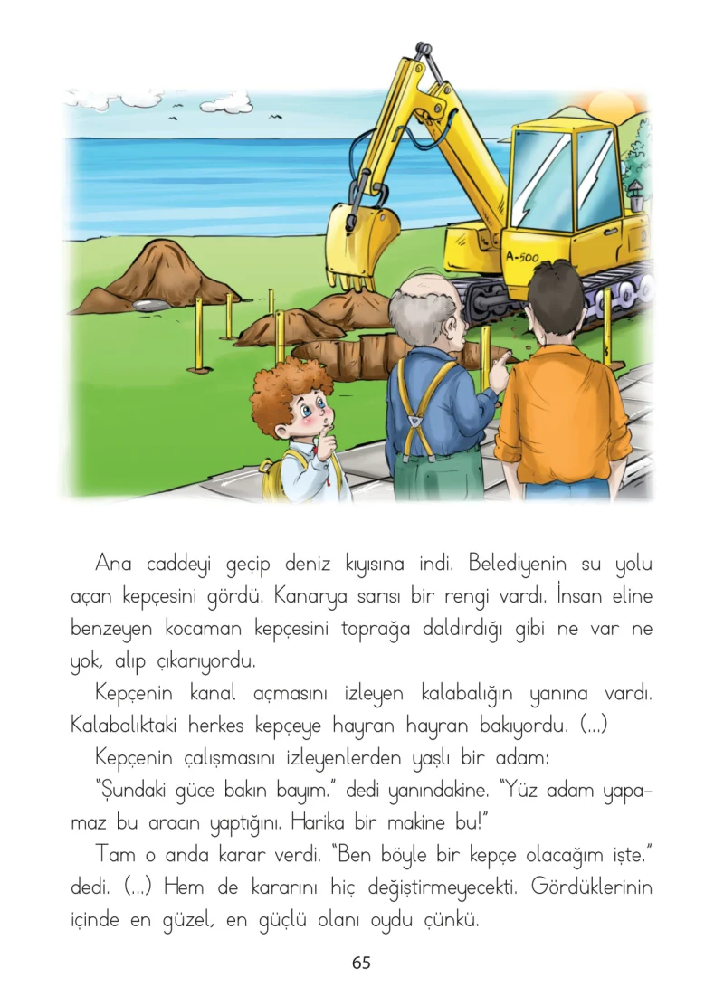 1. Sınıf Türkçe Ders Kitabı Cevapları Ada Matbaacılık Yayıncılık Sayfa 65