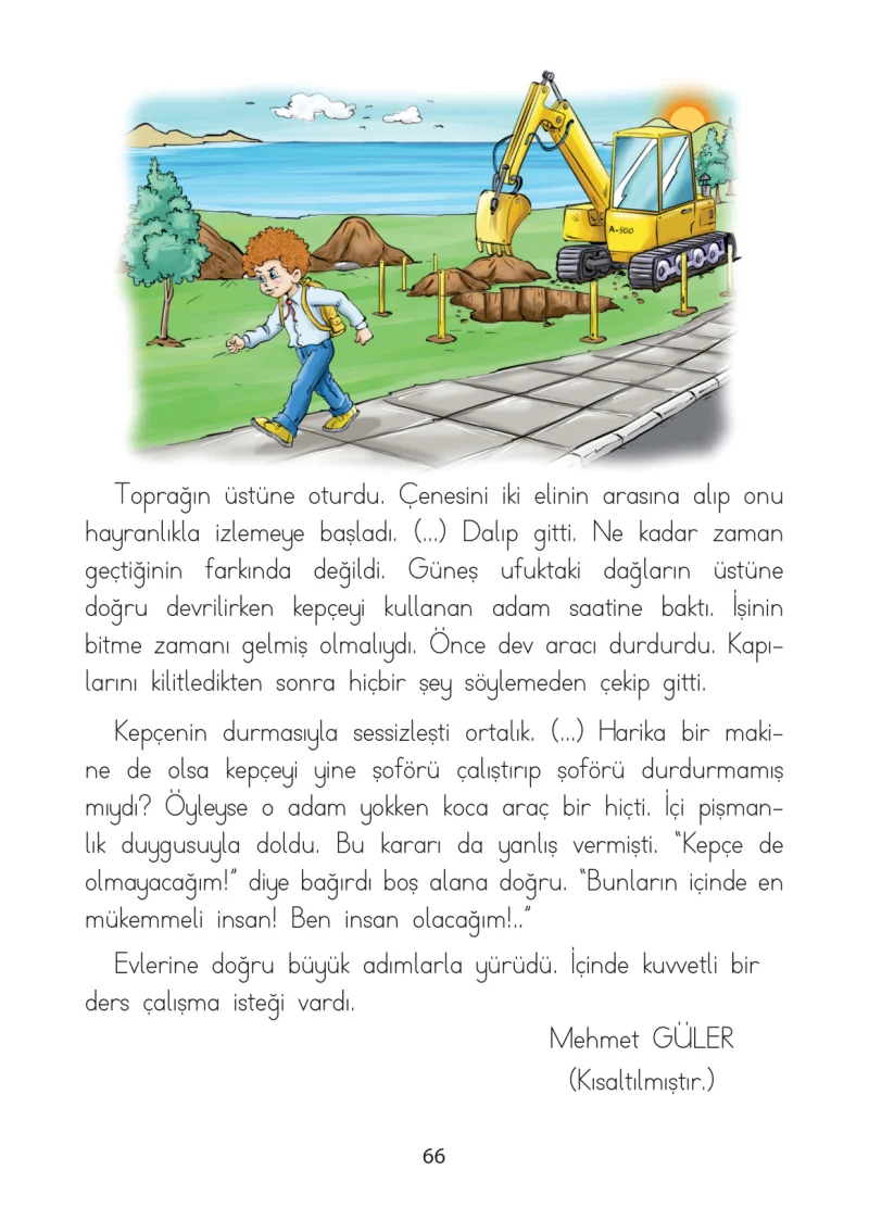 1. Sınıf Türkçe Ders Kitabı Cevapları Ada Matbaacılık Yayıncılık Sayfa 66