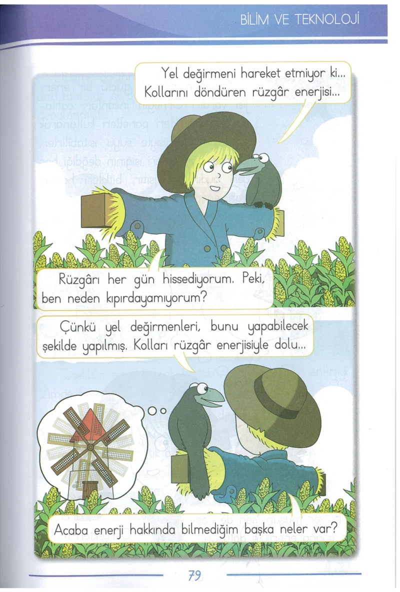 1. Sınıf Türkçe Ders Kitabı Cevapları Bilim ve Kültür Yayınları Sayfa 79