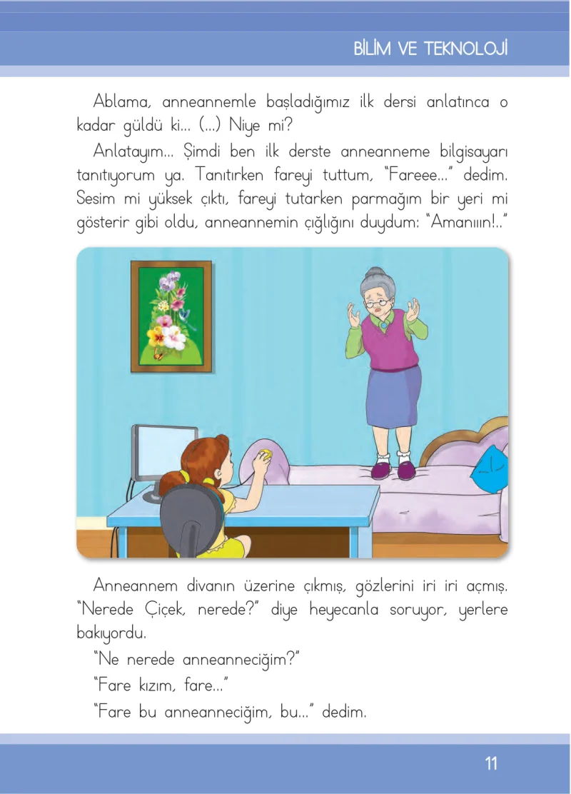1. Sınıf Türkçe Ders Kitabı Cevapları İlke Yayınları Sayfa 11
