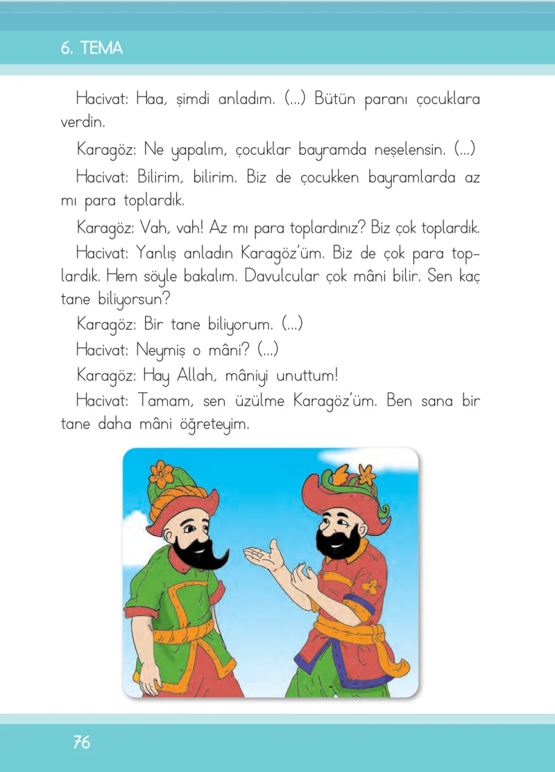 1. Sınıf Türkçe Ders Kitabı Cevapları İlke Yayınları Sayfa 76