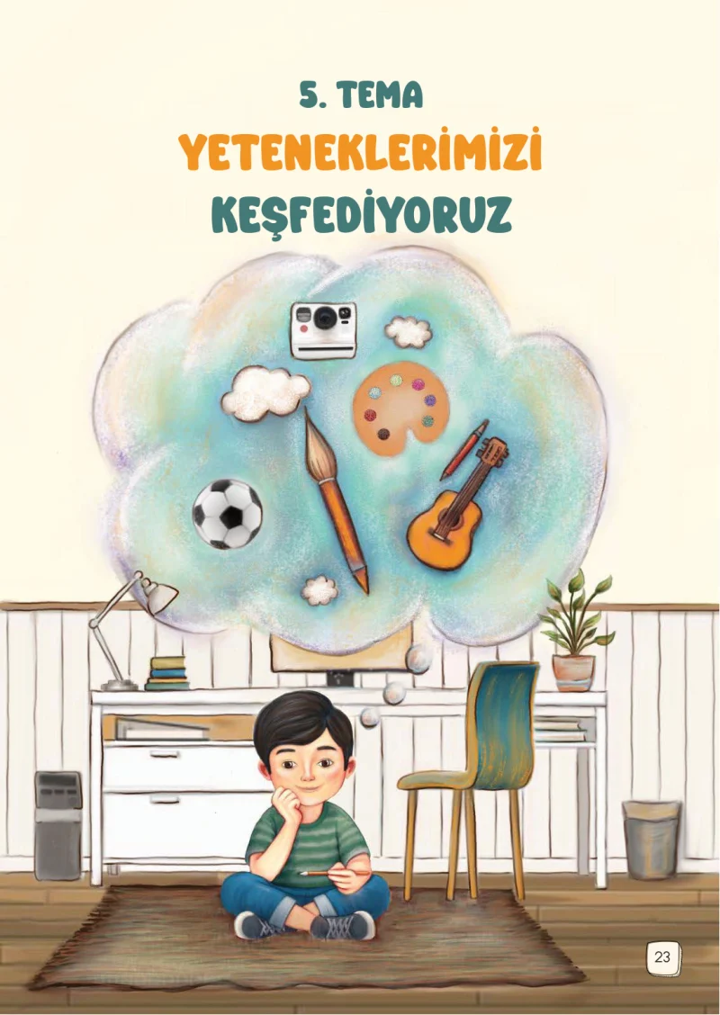 1. Sınıf Türkçe Ders Kitabı Cevapları Meb Yayınları 1. Kitap Sayfa 23