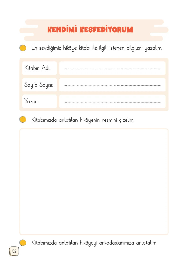 1. Sınıf Türkçe Ders Kitabı Cevapları Meb Yayınları 1. Kitap Sayfa 82