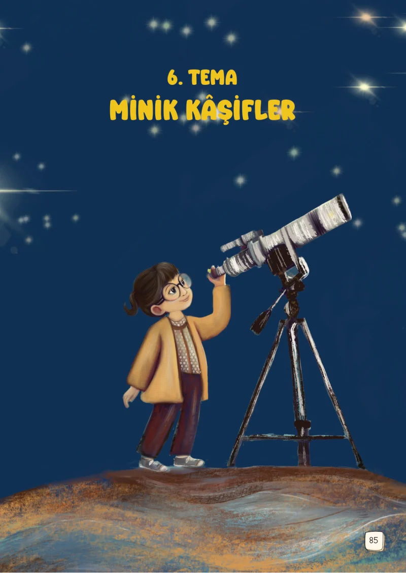 1. Sınıf Türkçe Ders Kitabı Cevapları Meb Yayınları 1. Kitap Sayfa 85