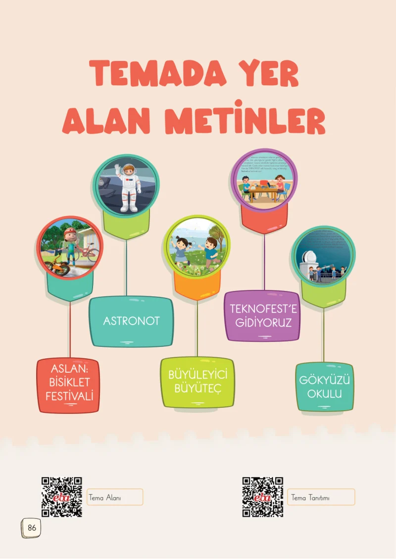 1. Sınıf Türkçe Ders Kitabı Cevapları Meb Yayınları 1. Kitap Sayfa 86