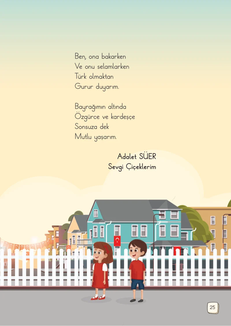 1. Sınıf Türkçe Ders Kitabı Cevapları Meb Yayınları 2. Kitap Sayfa 25