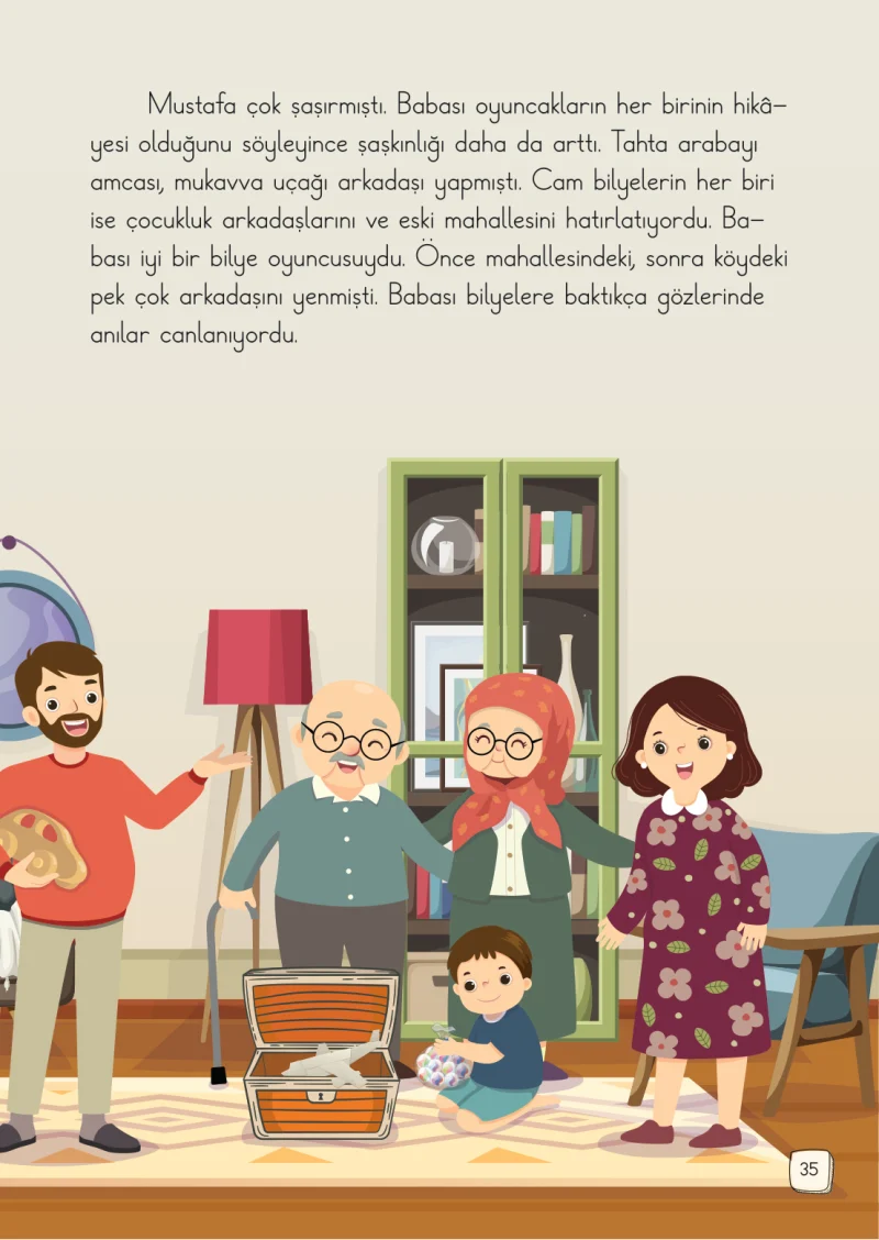 1. Sınıf Türkçe Ders Kitabı Cevapları Meb Yayınları 2. Kitap Sayfa 35
