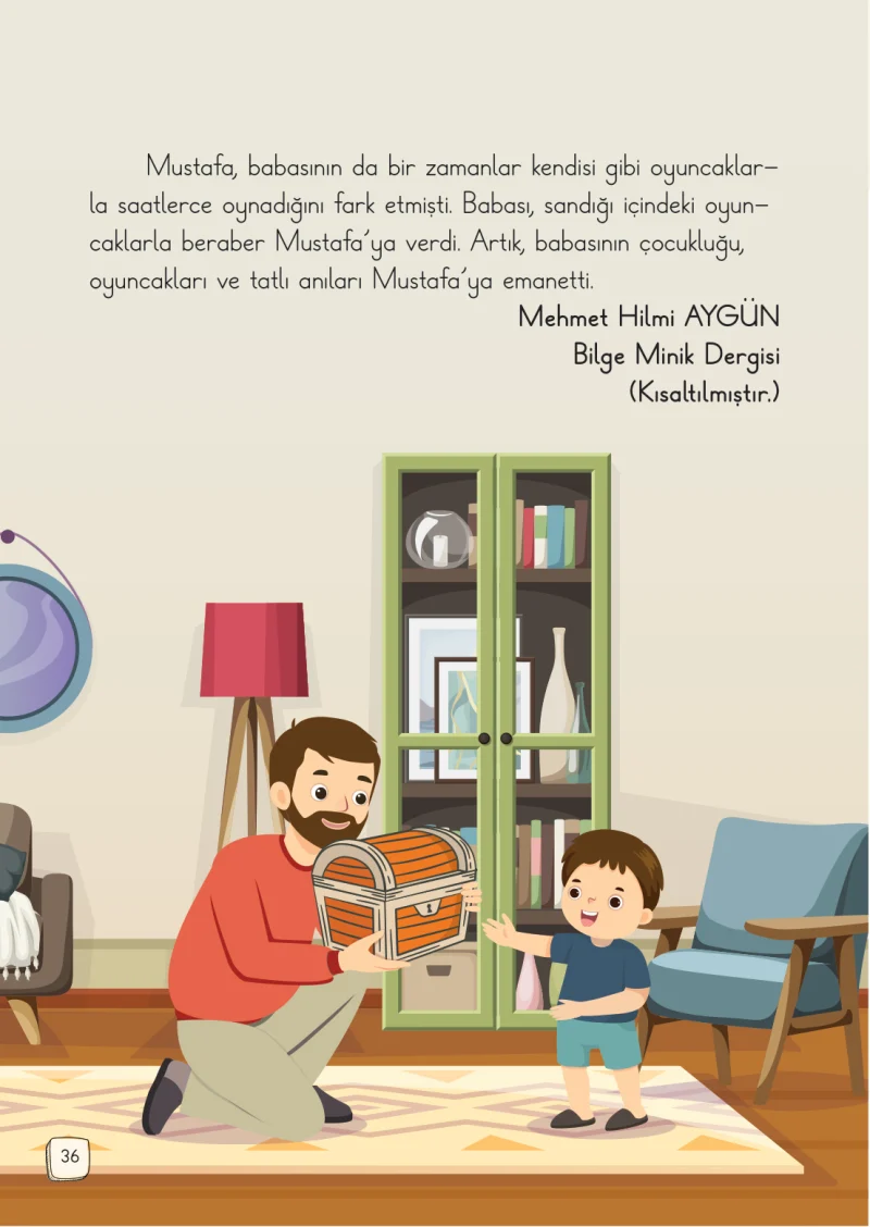 1. Sınıf Türkçe Ders Kitabı Cevapları Meb Yayınları 2. Kitap Sayfa 36