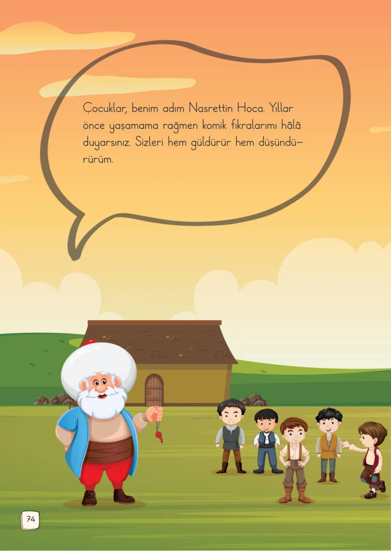 1. Sınıf Türkçe Ders Kitabı Cevapları Meb Yayınları 2. Kitap Sayfa 74