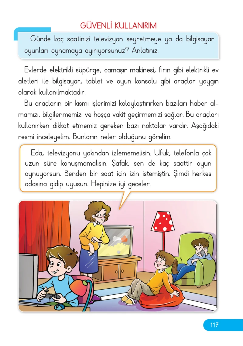 2. Sınıf Hayat Bilgisi Ders Kitabı Cevapları Ata Yayıncılık Sayfa 117