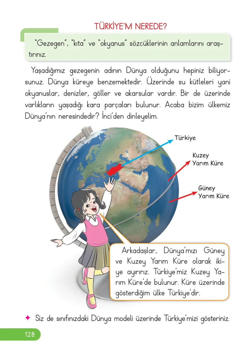 2. Sınıf Hayat Bilgisi Ders Kitabı Cevapları Ata Yayıncılık Sayfa 128