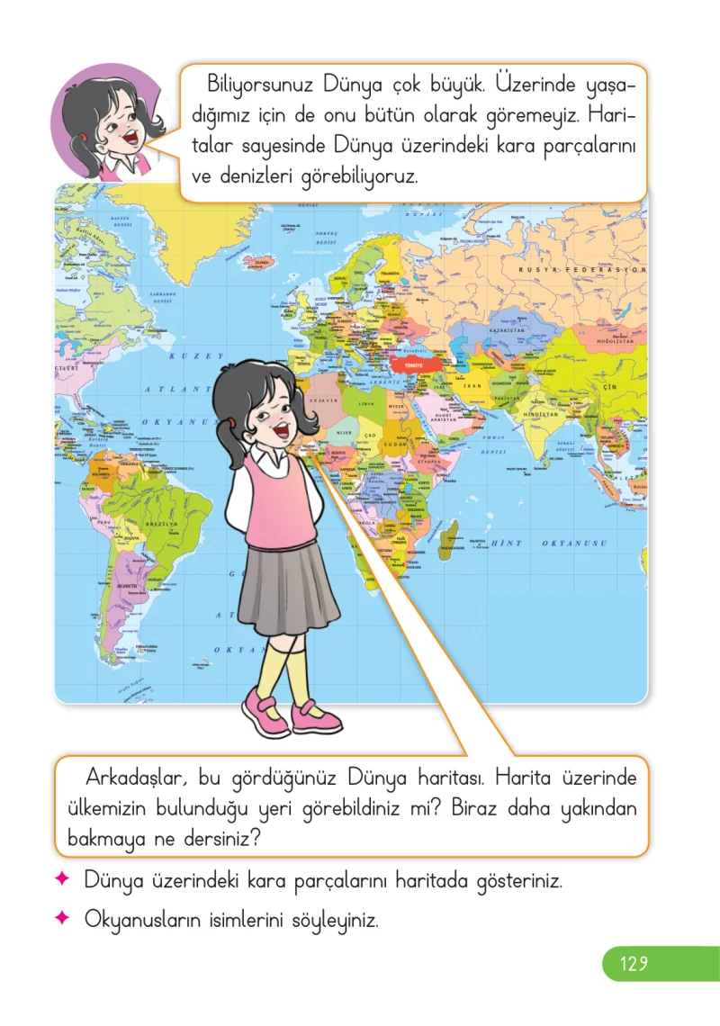 2. Sınıf Hayat Bilgisi Ders Kitabı Cevapları Ata Yayıncılık Sayfa 129