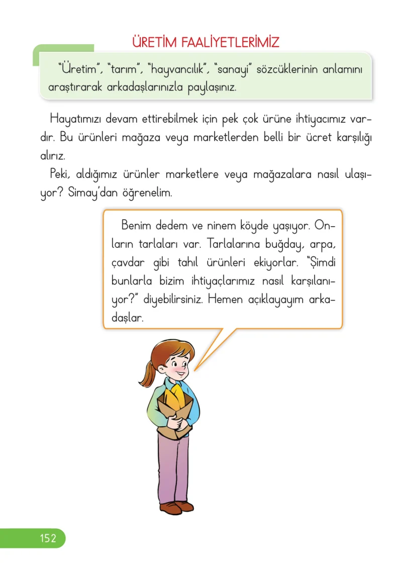 2. Sınıf Hayat Bilgisi Ders Kitabı Cevapları Ata Yayıncılık Sayfa 152