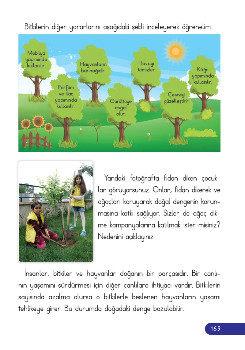 2. Sınıf Hayat Bilgisi Ders Kitabı Cevapları Ata Yayıncılık Sayfa 169