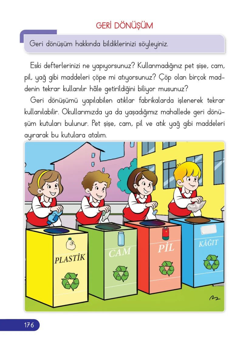 2. Sınıf Hayat Bilgisi Ders Kitabı Cevapları Ata Yayıncılık Sayfa 176