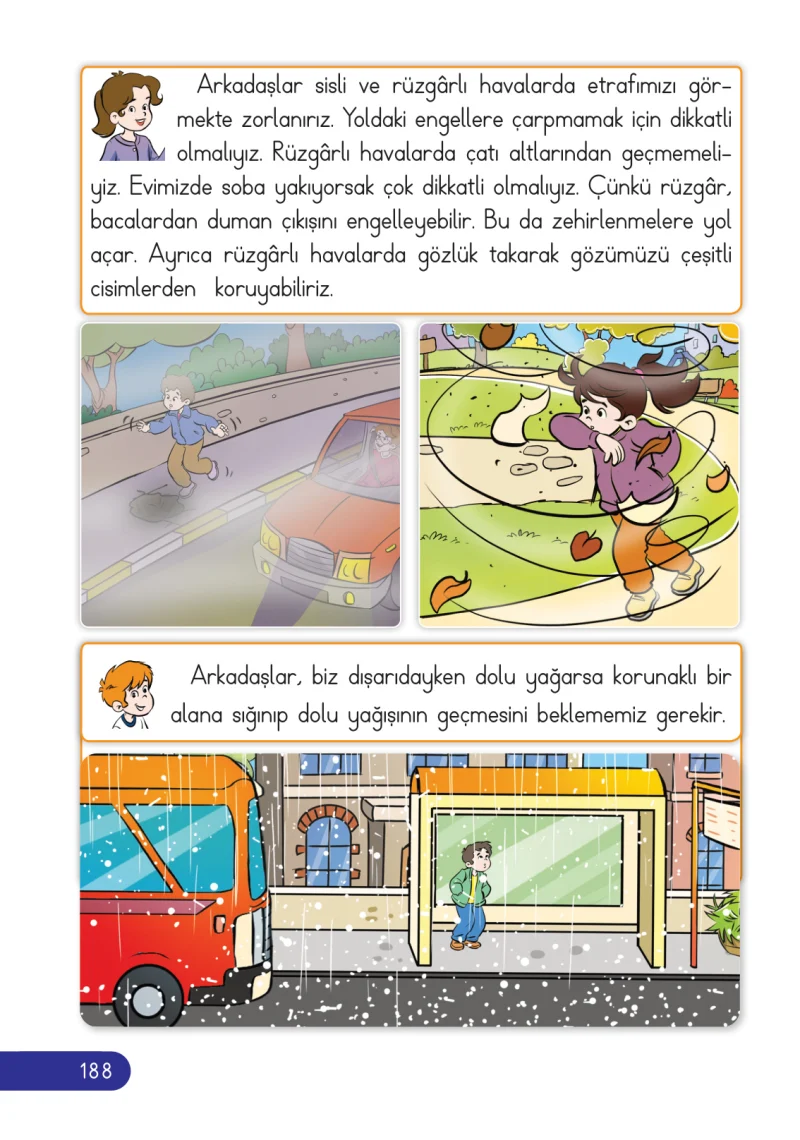 2. Sınıf Hayat Bilgisi Ders Kitabı Cevapları Ata Yayıncılık Sayfa 188