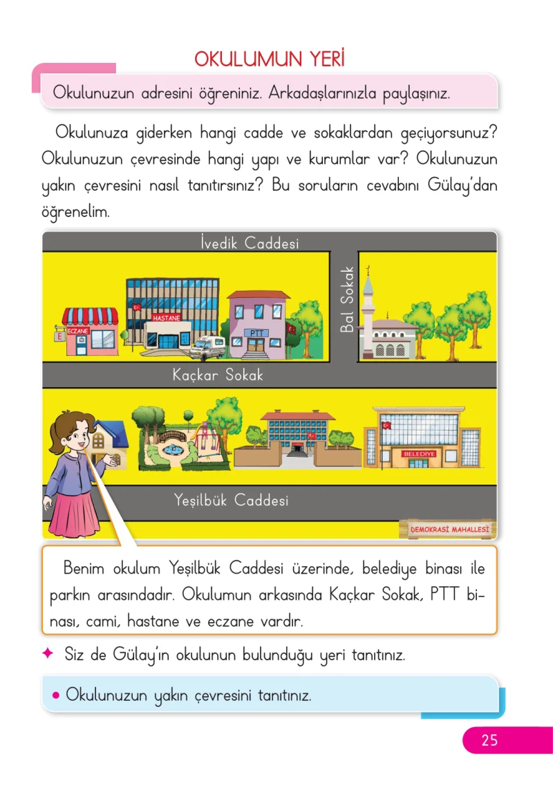 2. Sınıf Hayat Bilgisi Ders Kitabı Cevapları Ata Yayıncılık Sayfa 25