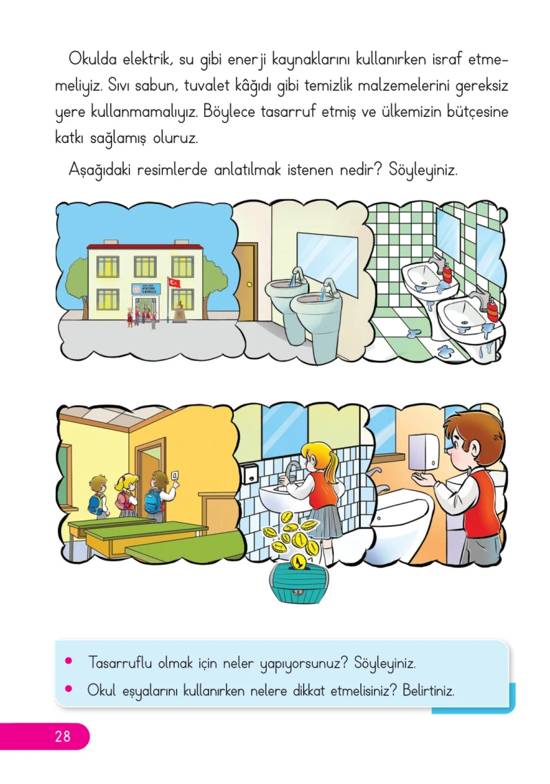 2. Sınıf Hayat Bilgisi Ders Kitabı Cevapları Ata Yayıncılık Sayfa 28