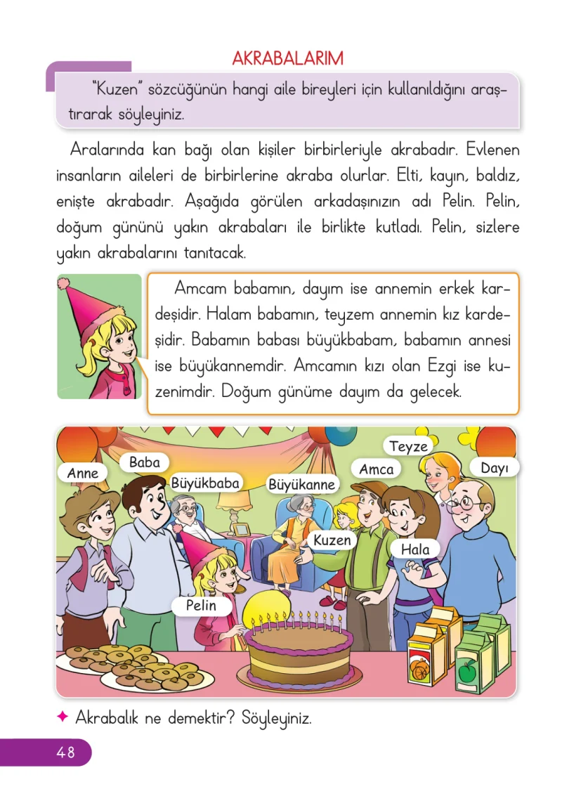 2. Sınıf Hayat Bilgisi Ders Kitabı Cevapları Ata Yayıncılık Sayfa 48