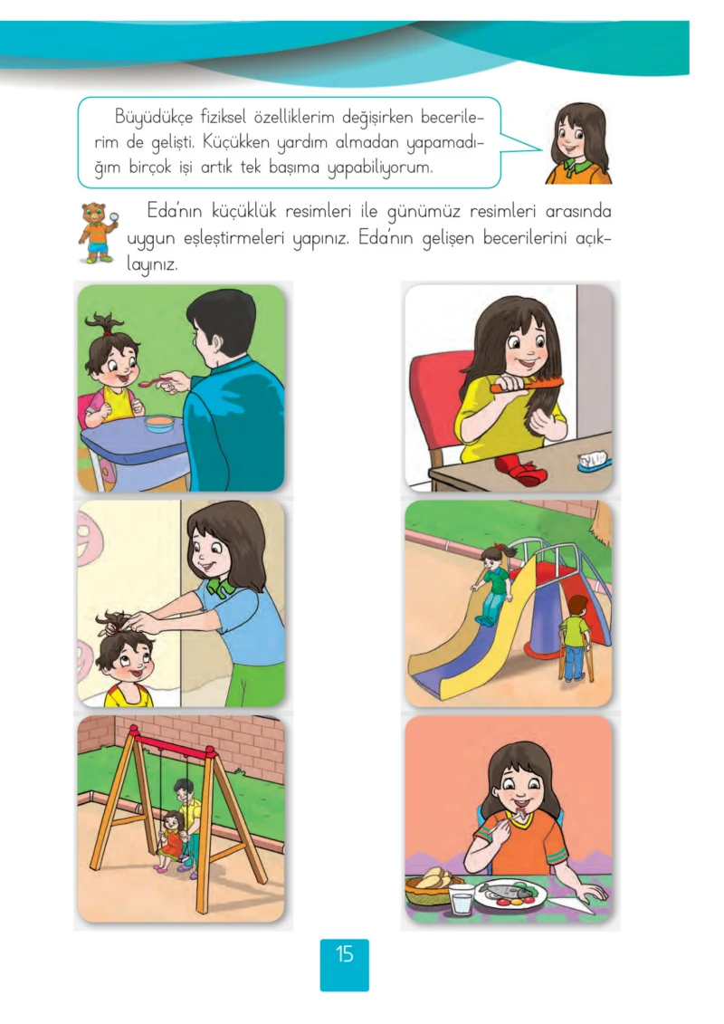 2. Sınıf Hayat Bilgisi Ders Kitabı Cevapları Beşgen Yayıncılık Sayfa 15