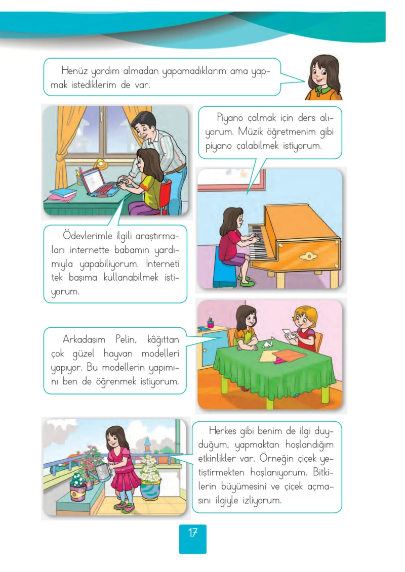 2. Sınıf Hayat Bilgisi Ders Kitabı Cevapları Beşgen Yayıncılık Sayfa 17