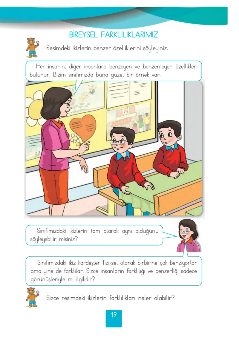 2. Sınıf Hayat Bilgisi Ders Kitabı Cevapları Beşgen Yayıncılık Sayfa 19