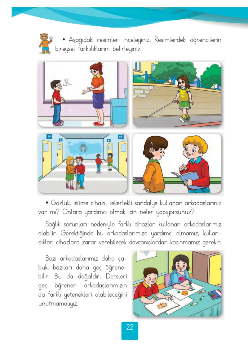 2. Sınıf Hayat Bilgisi Ders Kitabı Cevapları Beşgen Yayıncılık Sayfa 22