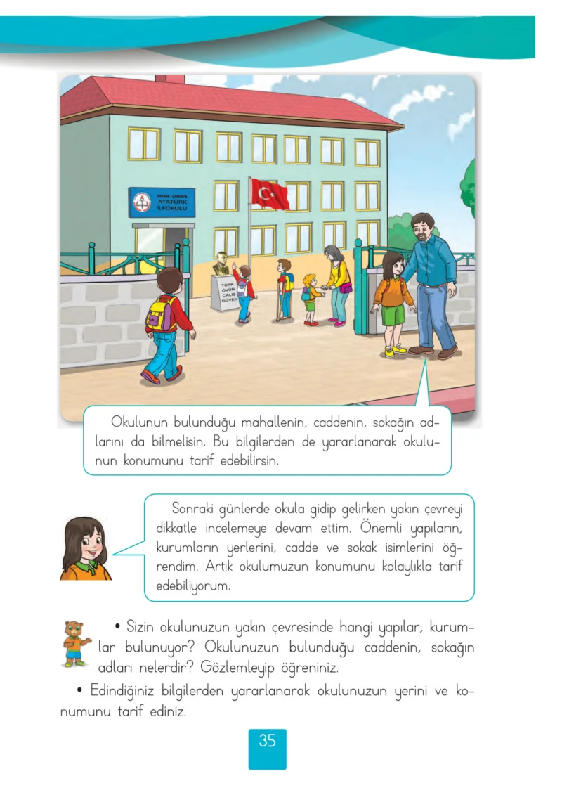 2. Sınıf Hayat Bilgisi Ders Kitabı Cevapları Beşgen Yayıncılık Sayfa 35