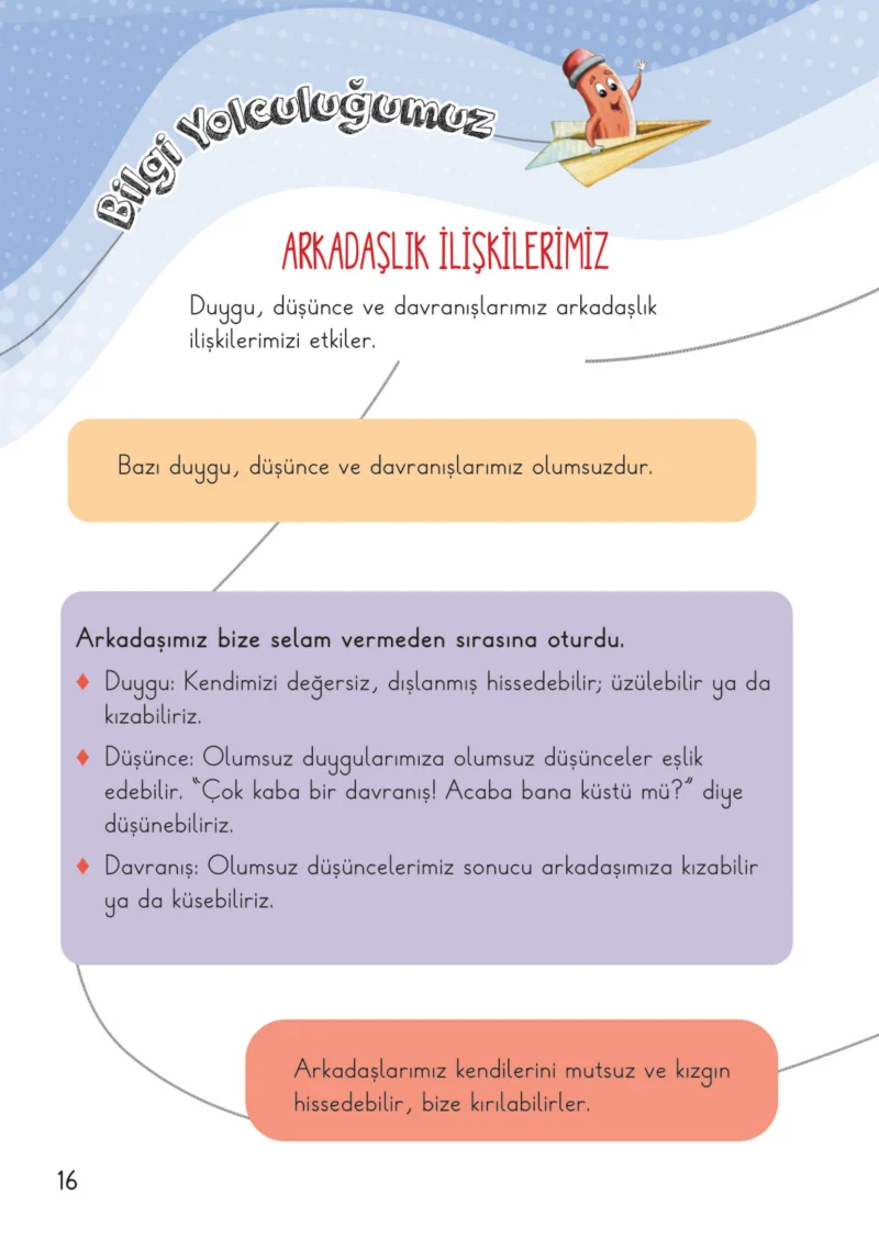 2. Sınıf Hayat Bilgisi Ders Kitabı Cevapları Meb Yayınları 1. Kitap Sayfa 16