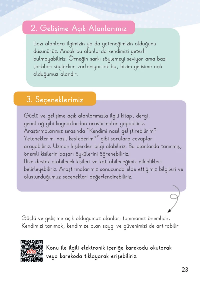 2. Sınıf Hayat Bilgisi Ders Kitabı Cevapları Meb Yayınları 1. Kitap Sayfa 23