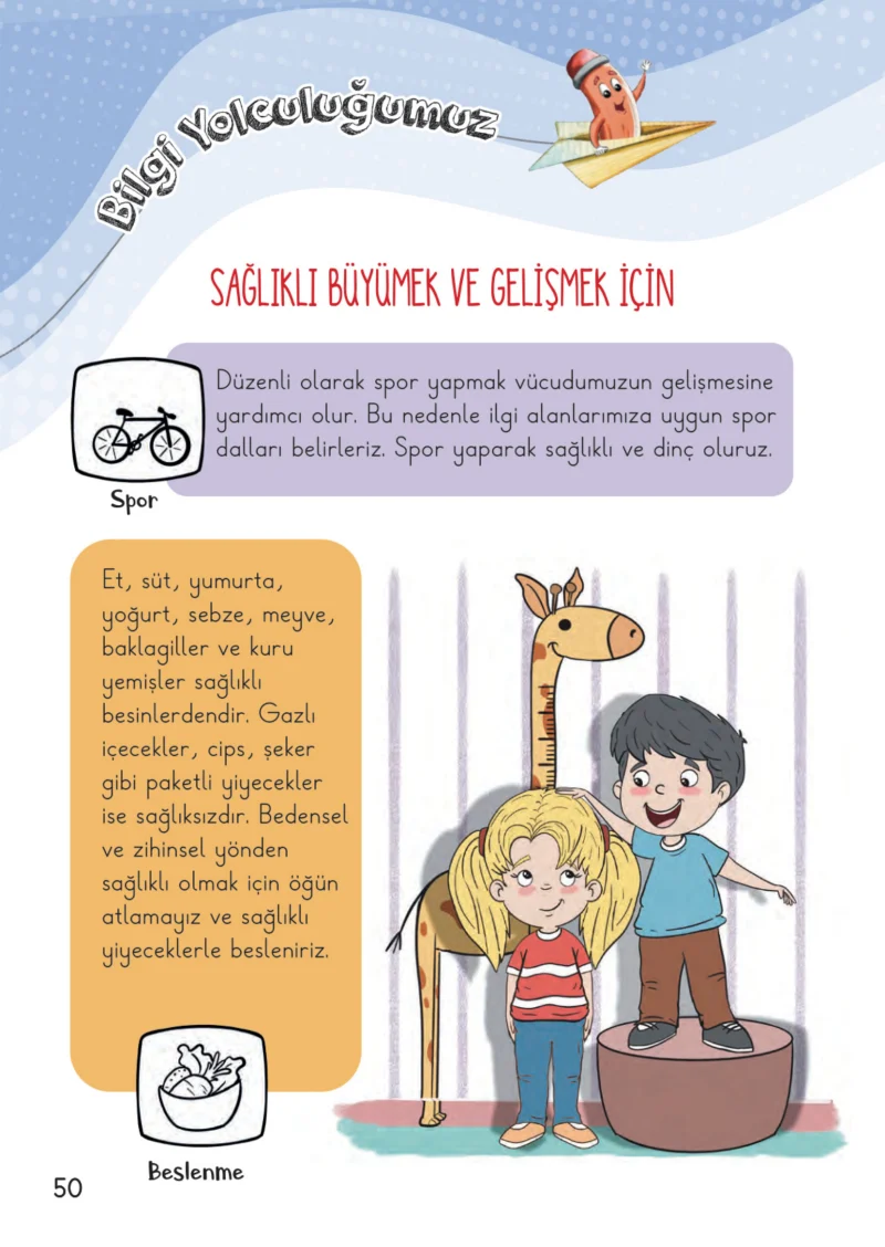 2. Sınıf Hayat Bilgisi Ders Kitabı Cevapları Meb Yayınları 1. Kitap Sayfa 50