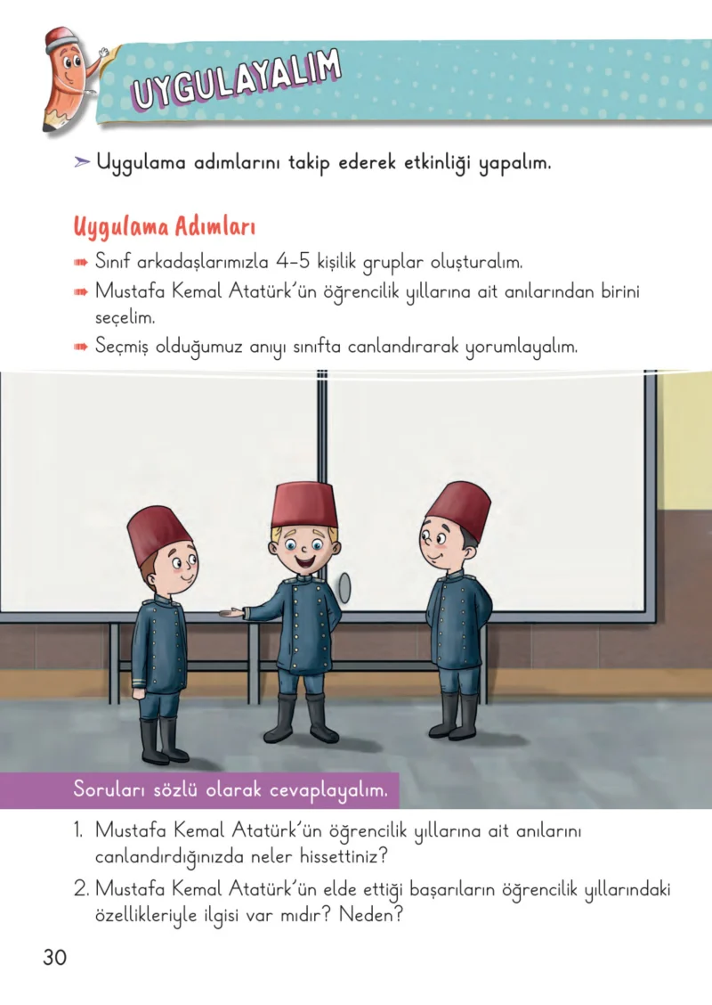 2. Sınıf Hayat Bilgisi Ders Kitabı Cevapları Meb Yayınları 2. Kitap Sayfa 30