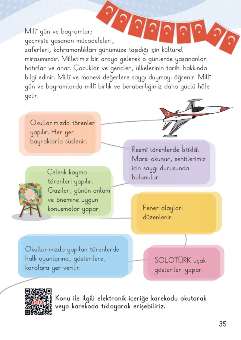 2. Sınıf Hayat Bilgisi Ders Kitabı Cevapları Meb Yayınları 2. Kitap Sayfa 35