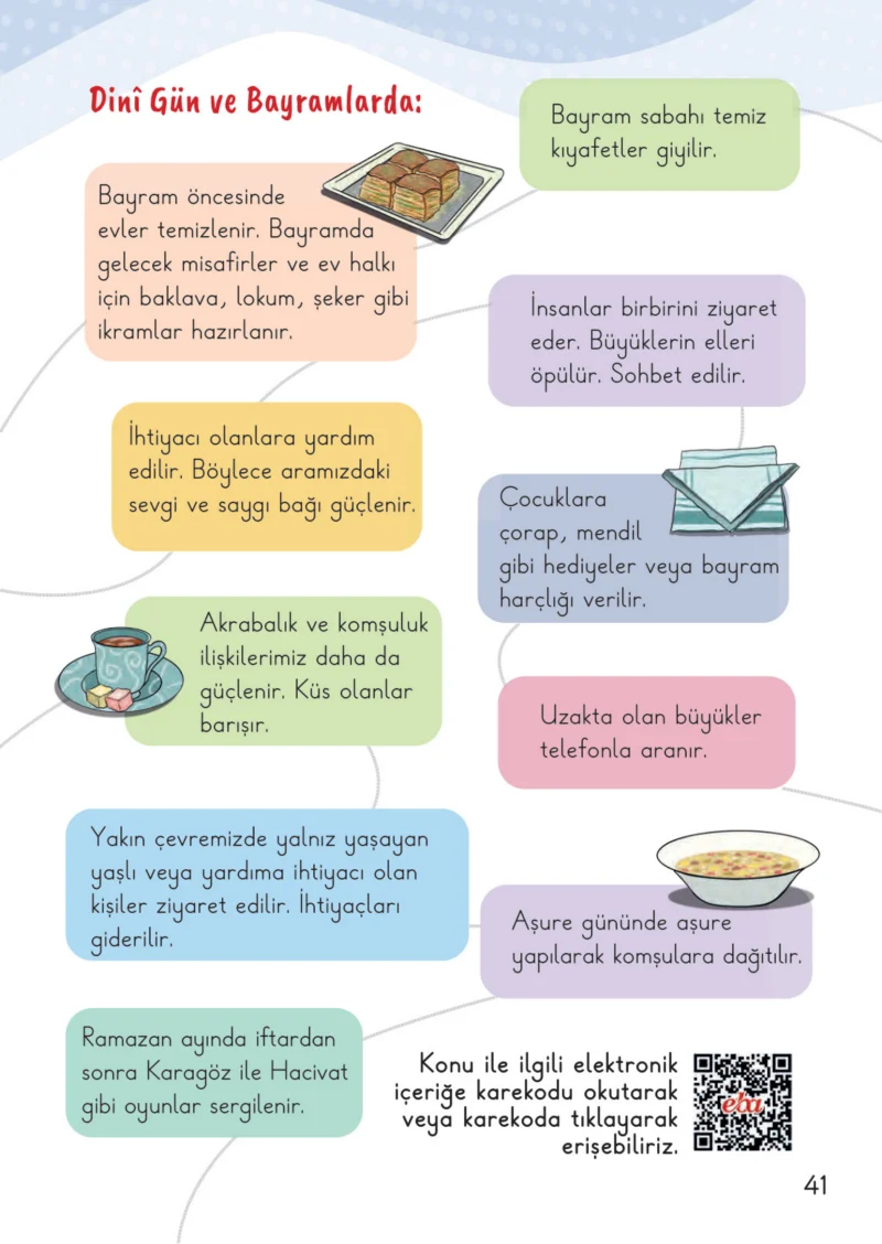 2. Sınıf Hayat Bilgisi Ders Kitabı Cevapları Meb Yayınları 2. Kitap Sayfa 41