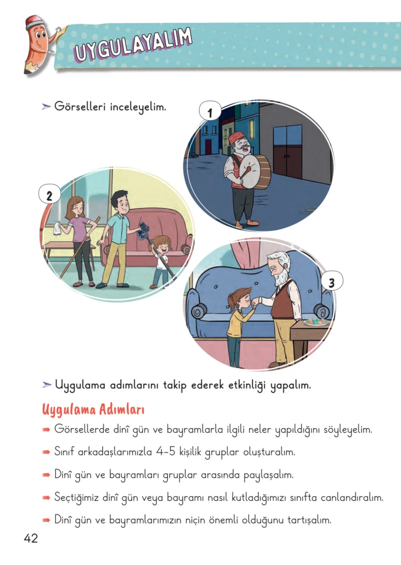 2. Sınıf Hayat Bilgisi Ders Kitabı Cevapları Meb Yayınları 2. Kitap Sayfa 42