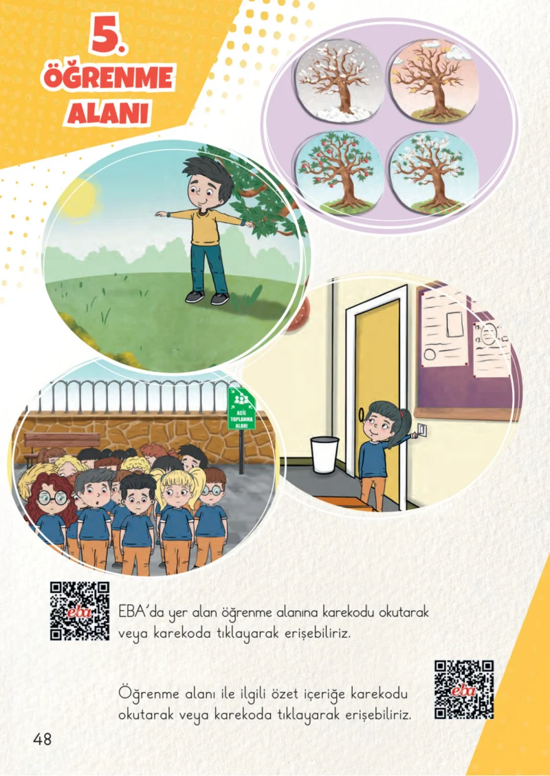 2. Sınıf Hayat Bilgisi Ders Kitabı Cevapları Meb Yayınları 2. Kitap Sayfa 48