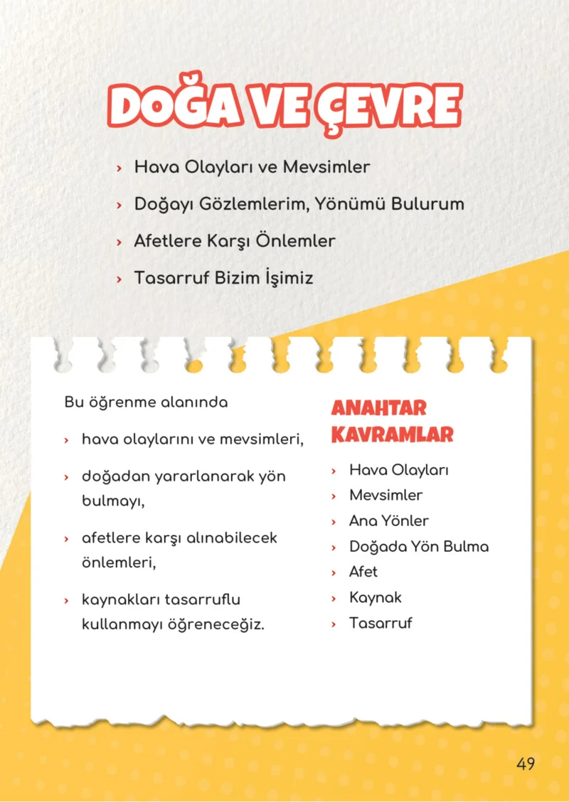 2. Sınıf Hayat Bilgisi Ders Kitabı Cevapları Meb Yayınları 2. Kitap Sayfa 49