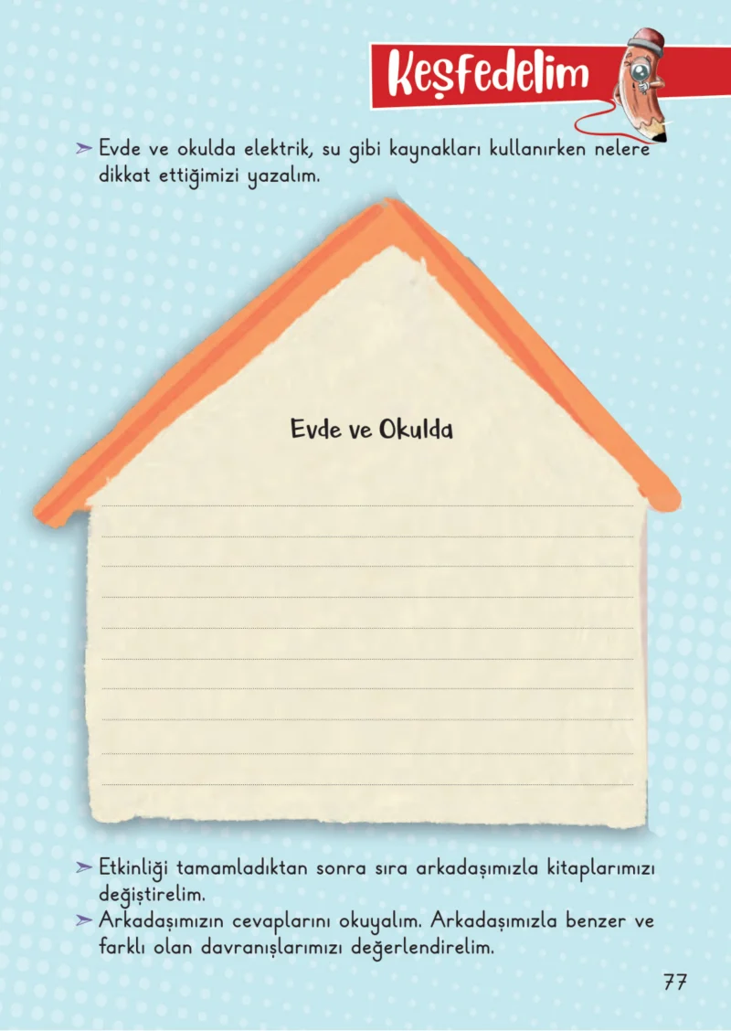 2. Sınıf Hayat Bilgisi Ders Kitabı Cevapları Meb Yayınları 2. Kitap Sayfa 77