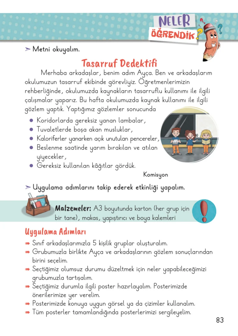 2. Sınıf Hayat Bilgisi Ders Kitabı Cevapları Meb Yayınları 2. Kitap Sayfa 83