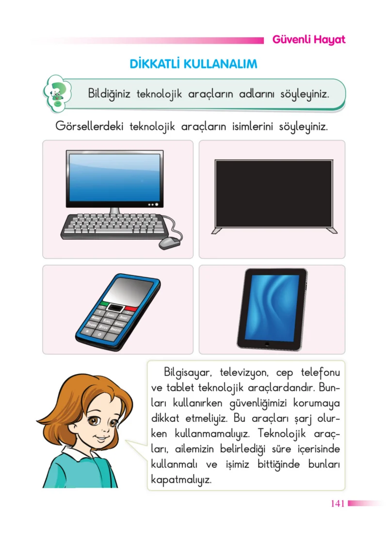 2. Sınıf Hayat Bilgisi Ders Kitabı Cevapları SDR Dİkey Yayınları Sayfa 141