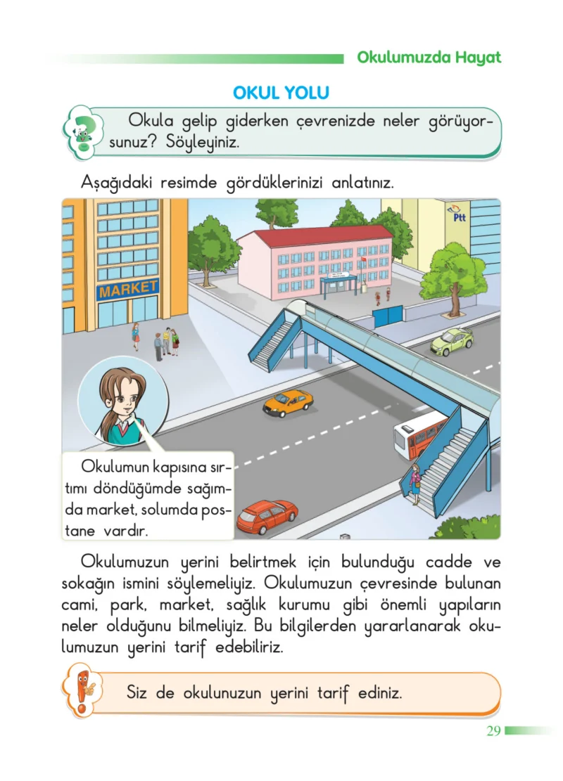 2. Sınıf Hayat Bilgisi Ders Kitabı Cevapları SDR Dİkey Yayınları Sayfa 29