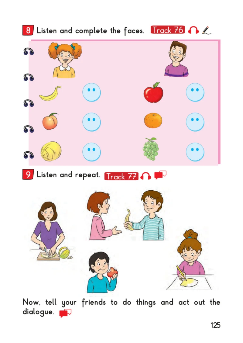 2. Sınıf İngilizce Ders Kitabı Cevapları Bilim ve Kültür Yayınları Sayfa 125