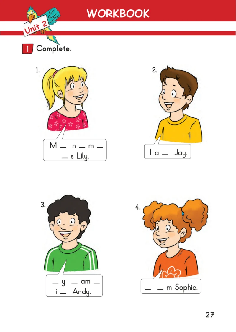 2. Sınıf İngilizce Ders Kitabı Cevapları Bilim ve Kültür Yayınları Sayfa 27