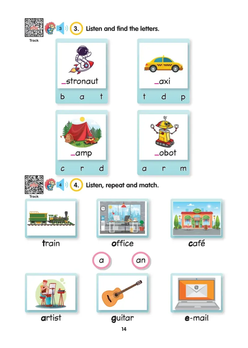2. Sınıf İngilizce Ders Kitabı Cevapları Hecce Yayınları Sayfa 14