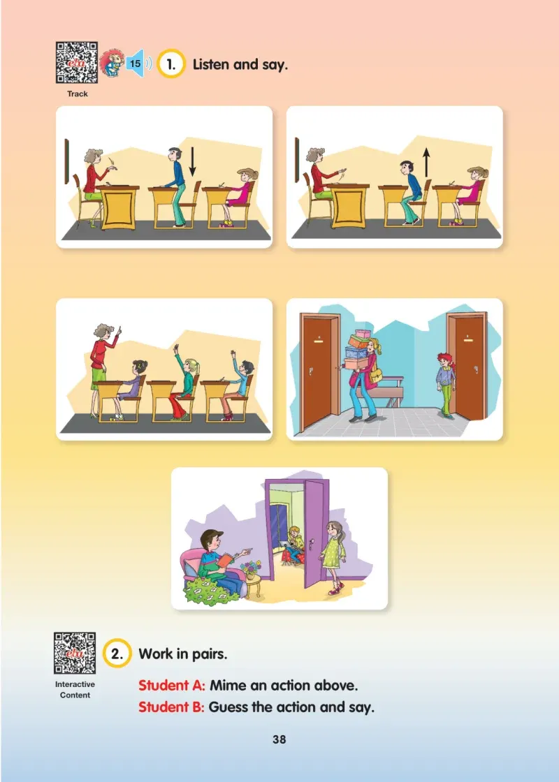2. Sınıf İngilizce Ders Kitabı Cevapları Hecce Yayınları Sayfa 38
