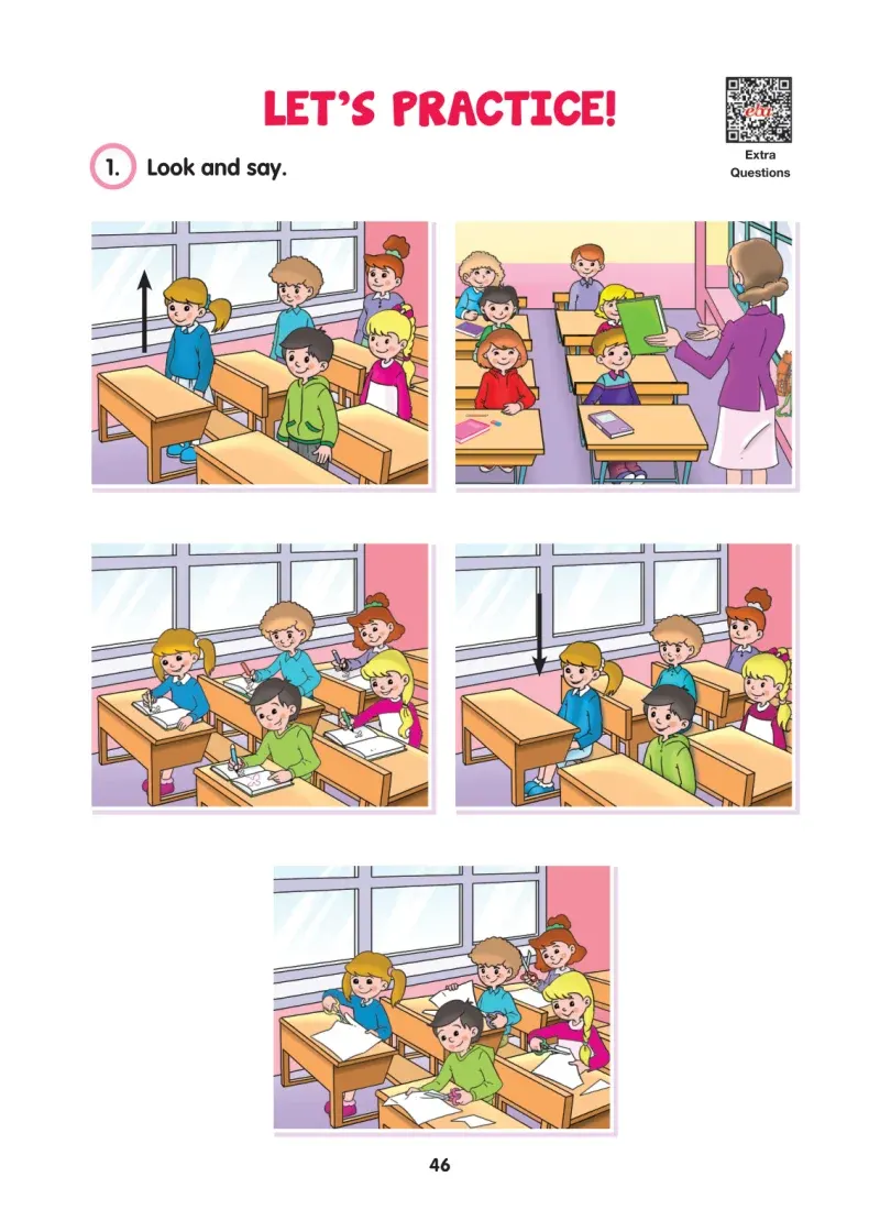 2. Sınıf İngilizce Ders Kitabı Cevapları Hecce Yayınları Sayfa 46