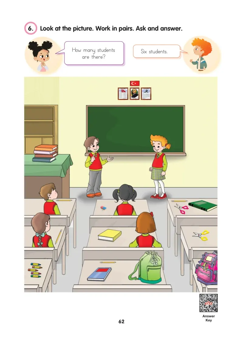 2. Sınıf İngilizce Ders Kitabı Cevapları Hecce Yayınları Sayfa 62