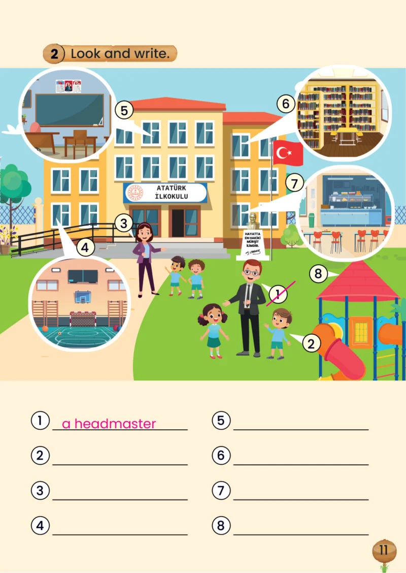 2. Sınıf İngilizce Ders Kitabı Cevapları Meb Yayınları Çalışma Kitabı Sayfa 11